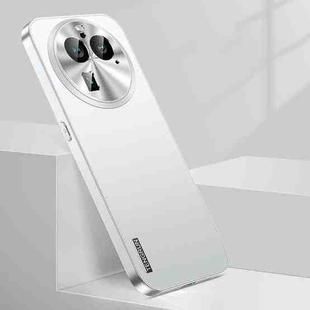 For OPPO Find X6 Pro Streamer Series Micro Frosted Metal Paint PC Phone Case(Silver)