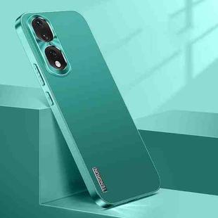 For Honor 80 Pro Streamer Series Micro Frosted Metal Paint PC Phone Case(Alpine Green)