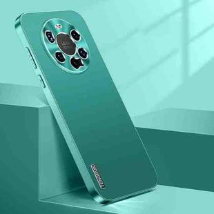 For Huawei Mate 40 Pro+ Streamer Series Micro Frosted Metal Paint PC Phone Case(Alpine Green)