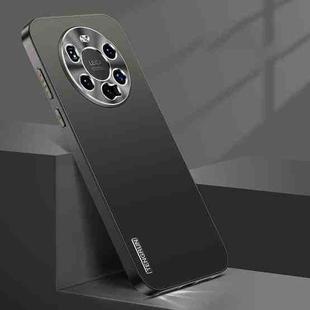 For Huawei Mate 40 Pro+ Streamer Series Micro Frosted Metal Paint PC Phone Case(Black)