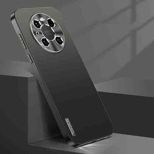 For Huawei Mate 40 Pro Streamer Series Micro Frosted Metal Paint PC Phone Case(Black)