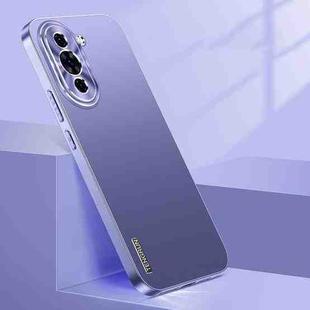 For Huawei nova 10 Pro Streamer Series Micro Frosted Metal Paint PC Phone Case(Dark Purple)