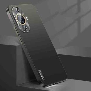 For Huawei nova 11 Streamer Series Micro Frosted Metal Paint PC Phone Case(Black)