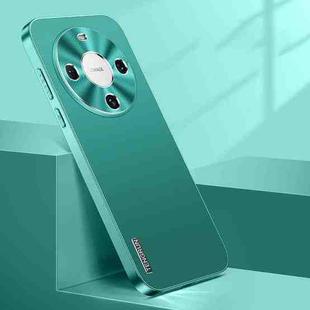 For Huawei Mate 60 Pro Streamer Series Micro Frosted Metal Paint PC Phone Case(Alpine Green)