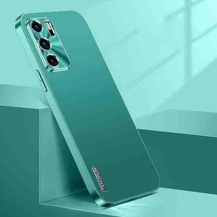 For Huawei P40 Streamer Series Micro Frosted Metal Paint PC Phone Case(Alpine Green)