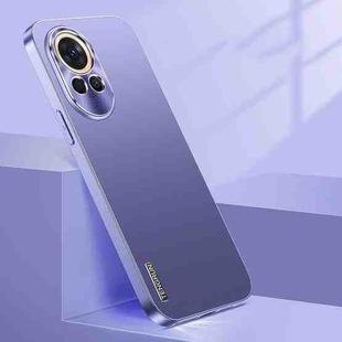 For Huawei nova 12 Pro Streamer Series Micro Frosted Metal Paint PC Phone Case(Dark Purple)