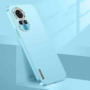 For Huawei nova 12 Pro Streamer Series Micro Frosted Metal Paint PC Phone Case(Sierra Blue)
