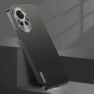 For Huawei nova 12 Streamer Series Micro Frosted Metal Paint PC Phone Case(Black)