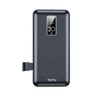 TOTU CPBL-07 20000mAh Versatile Series II Power Bank with Charging Cable & Holder(Black)