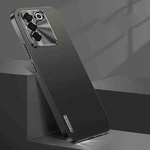 For vivo S16 Streamer Series Micro Frosted Metal Paint PC Phone Case(Black)