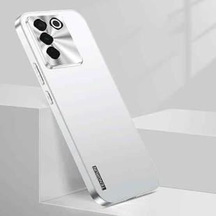 For vivo S16 Streamer Series Micro Frosted Metal Paint PC Phone Case(Silver)