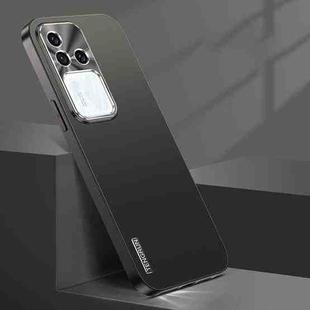 For vivo S18 Pro Streamer Series Micro Frosted Metal Paint PC Phone Case(Black)
