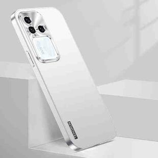 For vivo S18 Pro Streamer Series Micro Frosted Metal Paint PC Phone Case(Silver)