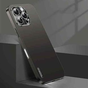 For iPhone 16 Pro Max Streamer Series Micro Frosted Metal Paint PC Phone Case(Black)