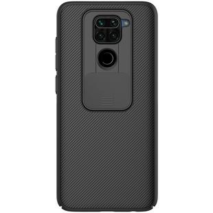 For Xiaomi Redmi 10X 4G / Note 9 NILLKIN Black Mirror Series Camshield Full Coverage Dust-proof Scratch Resistant Case(Black)