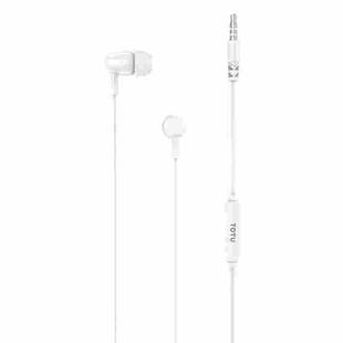 TOTU EP-2 3.5mm In-Ear Wired Earphone, Cable Length:1.2m(White)
