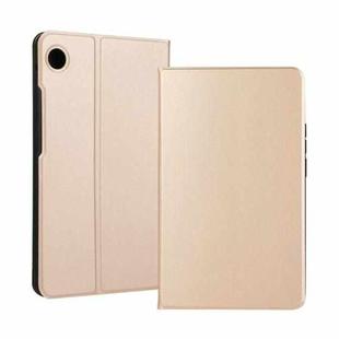 For Huawei MatePad T8 / C3 8 inch Voltage Elastic Texture Horizontal Flip Leather Case with Holder(Gold)