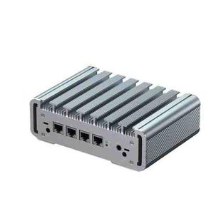 HYSTOU PO9B-J4125-4L Embedded Intel Celeron J4125 Processor Four Network Ports Mini Host, Specification:16GB+512GB+1TB