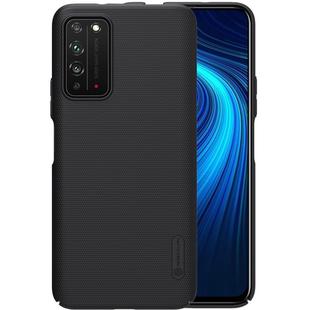 For Huawei Honor X10 NILLKIN Frosted Concave-convex Texture PC Protective Case(Black)