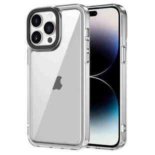 For iPhone 15 Pro Transparent Acrylic + TPU Shockproof Phone Case(Transparent)