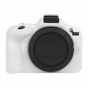 For Canon EOS R50 Soft Silicone Protective Case(White)