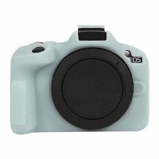 For Canon EOS R50 Soft Silicone Protective Case(Jello Green)