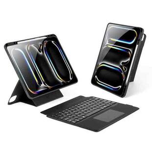 For iPad Pro 13 2024 DUX DUCIS DK Series Magnetic Wireless Bluetooth Keyboard Tablet Case(Black)