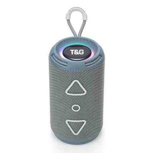 T&G TG-656 Portable Wireless 3D Stereo Subwoofer Bluetooth Speaker Support FM / LED Atmosphere Light(Grey)