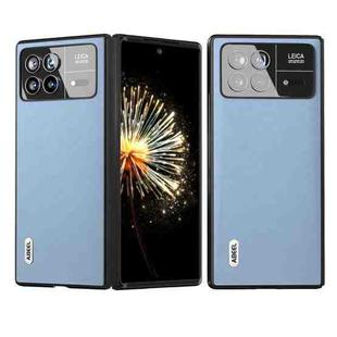 For Xiaomi Mix Fold 3 ABEEL Haze Texture PU Phone Case(Twilight Blue)