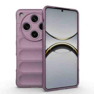 For OPPO Find X8 Pro 5G Magic Shield TPU + Flannel Phone Case(Purple)