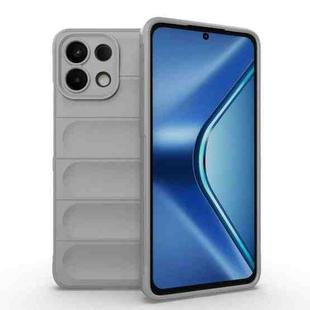 For OPPO K13 5G Magic Shield TPU + Flannel Phone Case(Grey)