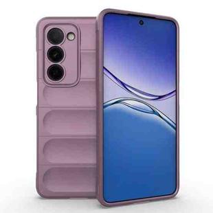 For OPPO A5 5G Global / K13x 5G Global Magic Shield TPU + Flannel Phone Case(Purple)