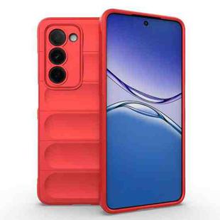 For OPPO A5 5G Global / K13x 5G Global Magic Shield TPU + Flannel Phone Case(Red)