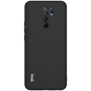 For Xiaomi Redmi 9 IMAK UC-2 Series Shockproof Full Coverage Soft TPU Case(Black)