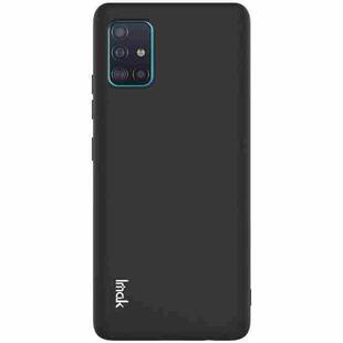 For Samsung Galaxy A71 5G IMAK UC-2 Series Shockproof Full Coverage Soft TPU Case(Black)
