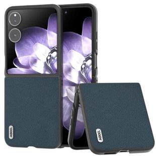 For Xiaomi Mix Flip ABEEL Genuine Leather + PC Litchi Texture Phone Case(Green)