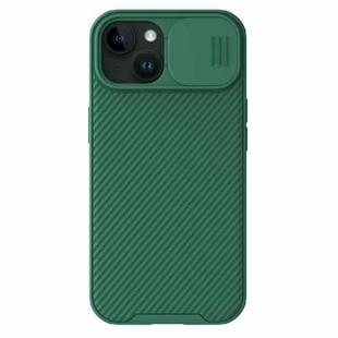 For iPhone 15 NILLKIN CamShield Pro Magnetic Magsafe Phone Case(Green)
