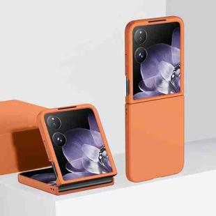 For Xiaomi Mix Flip 2 Skin Feel PC Phone Case(Orange)