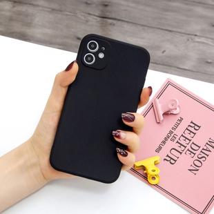 For iPhone 11 Pro Magic Cube Frosted Silicone Shockproof Full Coverage Protective Case(Black)