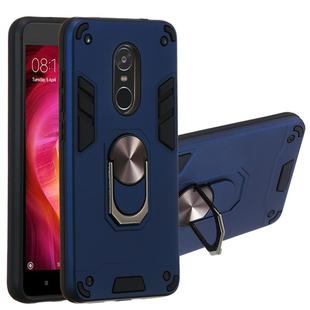 For Xiaomi Redmi Note 4 / Note 4X / Redmi 4(India) 2 in 1 Armour Series PC + TPU Protective Case with Ring Holder(Royal Blue)