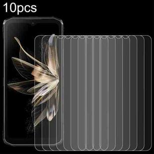 For DOOGEE Blade10 Ultra 10pcs 0.26mm 9H 2.5D Tempered Glass Film