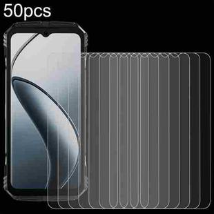 For DOOGEE S118 50pcs 0.26mm 9H 2.5D Tempered Glass Film