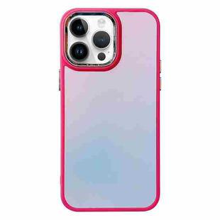 For iPhone 12 Pro Max Gradient Laser TPU Phone Case(Red)