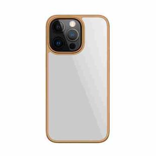 For iPhone 15 Pro Mutural Jiantou Series Electroplating Phone Case(Gold)