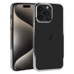 For iPhone 15 Pro Mutural Jiantou Series Electroplating Phone Case(Grey)