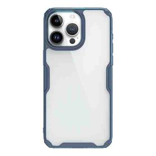 For iPhone 15 Pro NILLKIN Ultra Clear PC + TPU Phone Case(Blue)