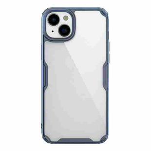 For iPhone 15 NILLKIN Ultra Clear PC + TPU Phone Case(Blue)