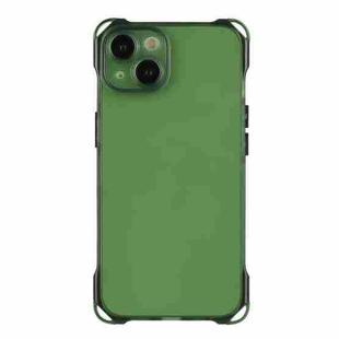 For iPhone 15 Plus Four-corner Shockproof TPU Phone Case(Green)
