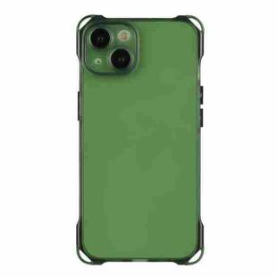 For iPhone 14 Plus Four-corner Shockproof TPU Phone Case(Green)
