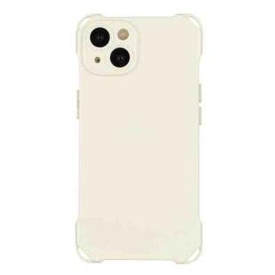 For iPhone 13 Four-corner Shockproof TPU Phone Case(White)